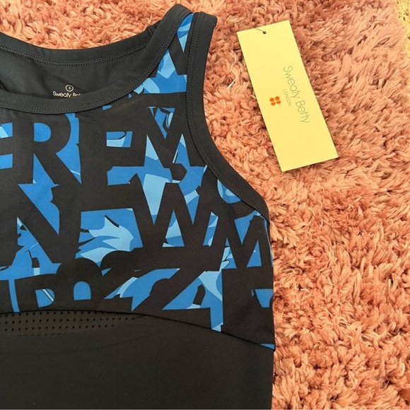 Sweaty Betty Power Frame Workout Vest
printed Blue and navy - Picture 4 of 11